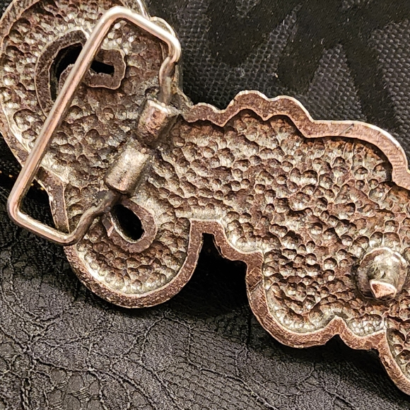 ED HARDY UNIQUE VINTAGE RHINESTONE BELT BUCKLE.....NEVER WORN! - Picture 4 of 4